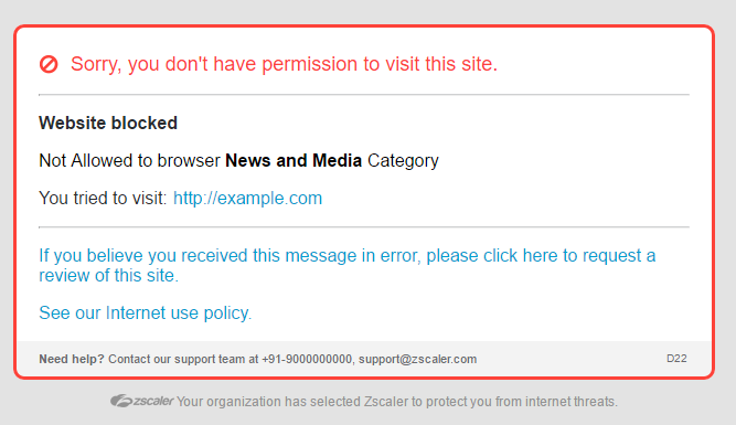 Zsclaer website blocked Zsclaer website blocked