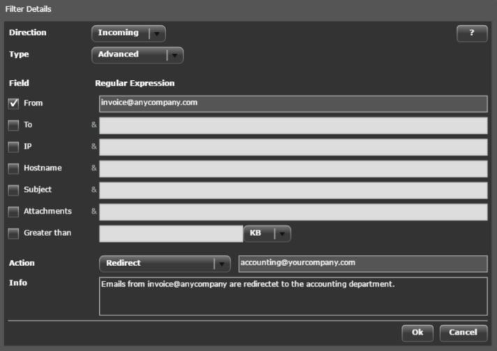 Creating and managing a content filtering rule in the Hornetsecurity administrator console - flash edition Creating and managing a content filtering rule in the Hornetsecurity administrator console - flash edition