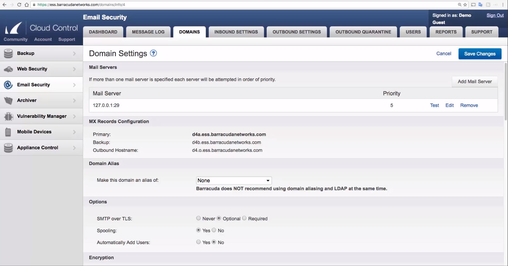Barracuda Essentials for Email Security Barracuda Essentials for Email Security