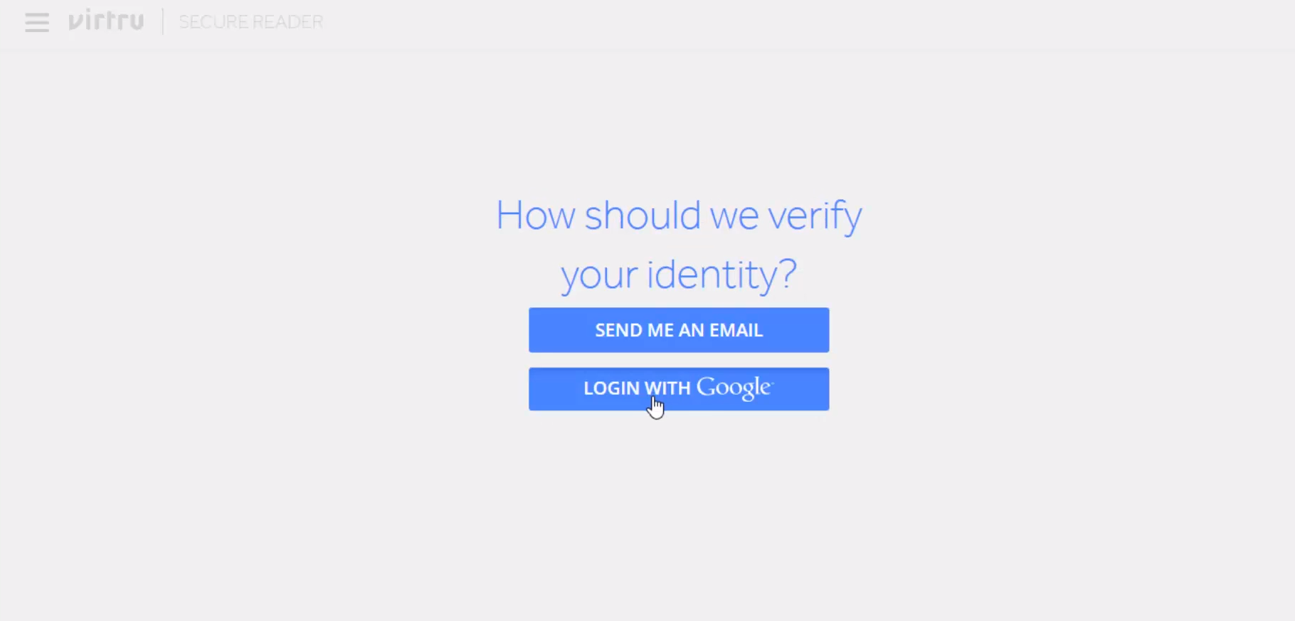 Verying recipient identity using Virtru Verying recipient identity using Virtru